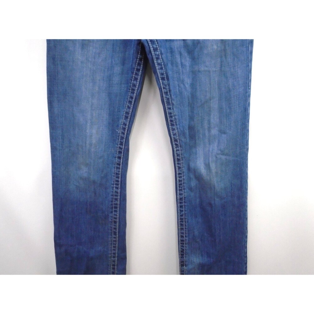 Cinch Ian Men's Jeans Size 30 (32x36) Slim Fit Bootcut Medium Wash Embroidered - Picture 4 of 11